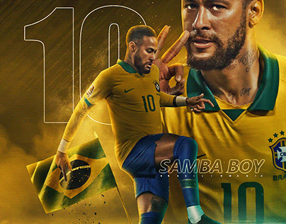 Neymar JR Wallpaper Projects | Photos, videos, logos, illustrations and  branding on Behance