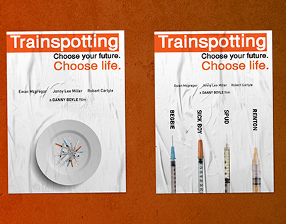 Redesign for movie Trainspotting