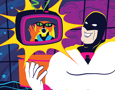 Space Ghost Promotional Poster
