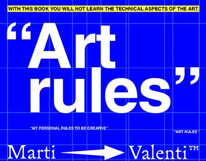 "Art rules" by Martí Valentí