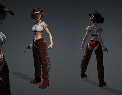 Sharpshoot Shooter Cowgirl Annie