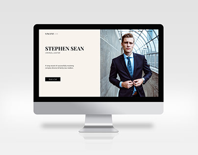 Website design for a law firm