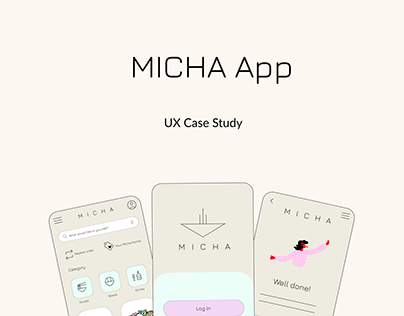 Micha App – UX Case Study