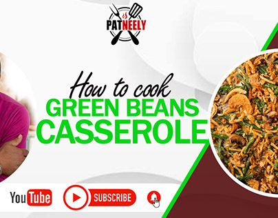 How to cook casserole ( Youtube thumbnail design)