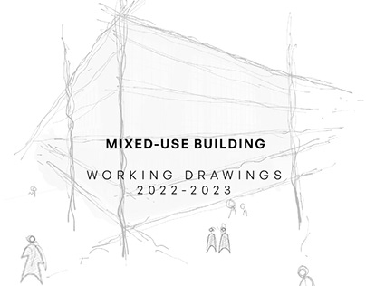MIXED-USE BUILDING (Working drawings)