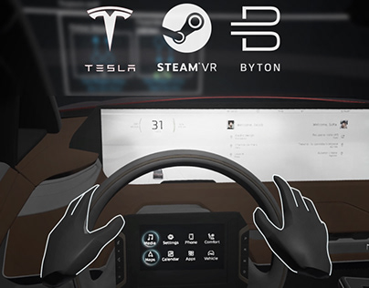 VR/UX | Tesla Byton