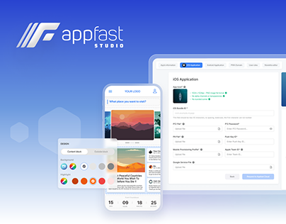 Project thumbnail - Appfast - Mobile app builder