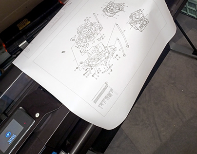 Print on demand Eindhoven for technical drawings