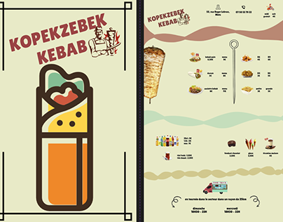 flyer kebab