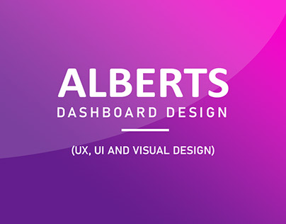 Alberts - Dashboard Design