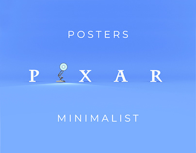 Pixar Minimalist | Poster