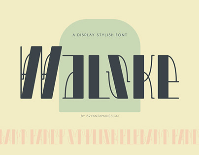 Walske - Vintage Display Font
