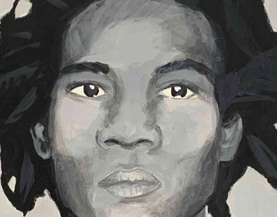 Jean Michel Basquiat Portrait