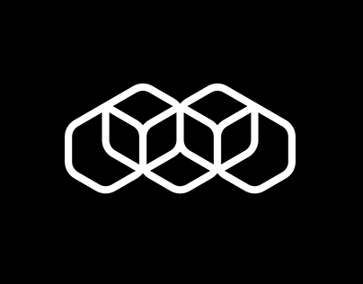Mesh Overlay Design Logo