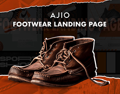 Footwear Landing Page