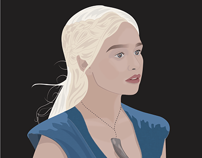 Illustration Daenerys Game of Thrones