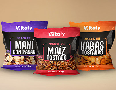 Vitaly Snacks - Diseño de producto