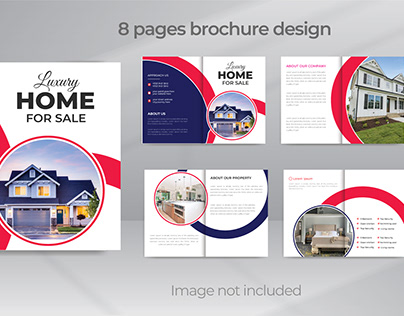 Vector Multipurpose 08page Brochure Design