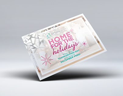 Direct Mailer & Holiday Print Collateral - Multifamily