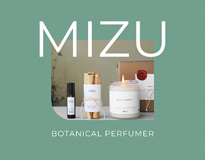 MIZU Botanical perfumer — Redesign concept
