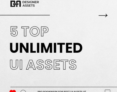 5 Top unlimited UI assets