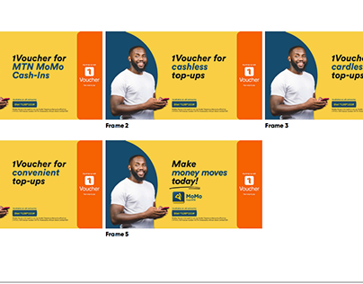 MTN MoMo and 1Voucher caption and creative copy