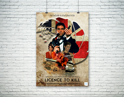 007 - Licence to kill poster