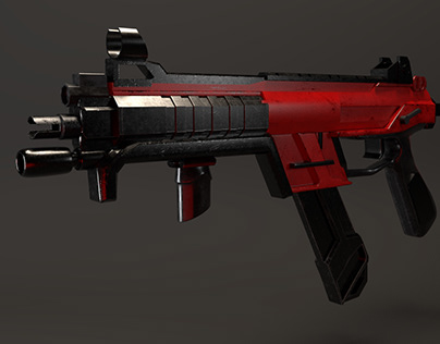 Weapon Modelling:R99 Light Machine Gun