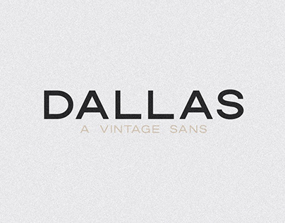 Dallas A Vintage Sans
