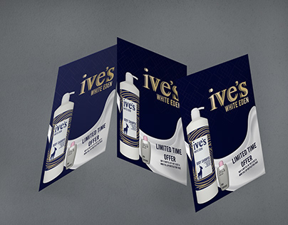 Mock Rebranding of Ives brand goats milk body wash
