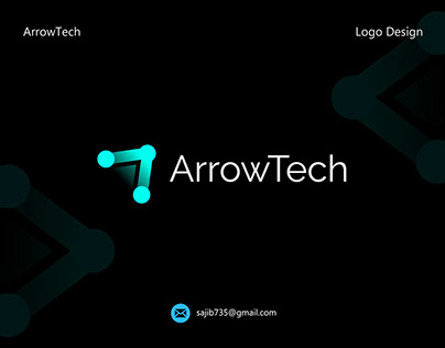 ArrowTech | Digital Marketing Agency logo Design
