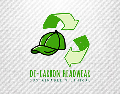 De- Carbon Headwear Logo Design
