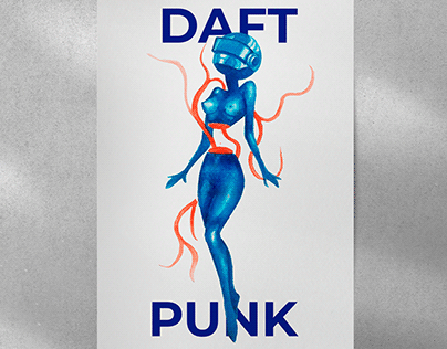 Daft Punk Poster Design