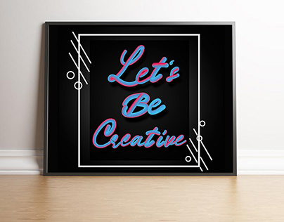 lets be creative