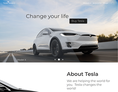 Tesla Web-Site