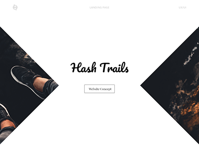 Hash Trails - Adventure Travel Website (Landing Page)