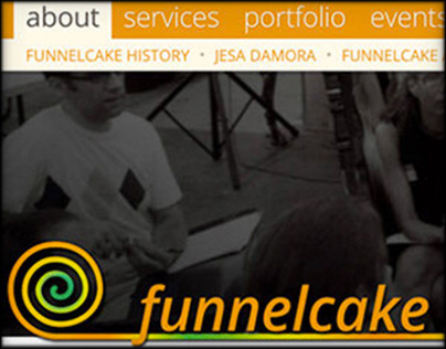 FunnelCake Arts Marketing – Website Design