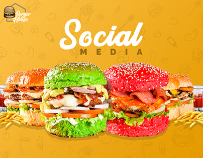 Social Media Burger House