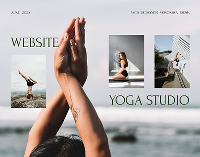 Website yoga studio Wellness Center | Сайт студии йоги