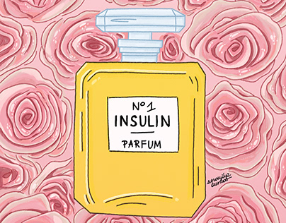 Diabetes poster - Insulin Parfum