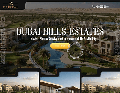 Web-site for real estate in Dubai