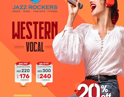 Western Vocal Classes in Dubai | Jazz Rockers
