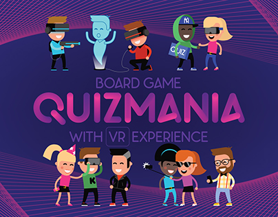 Quizmania. The board game with VR experience