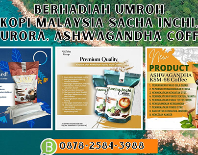 Kopi Malaysia Sacha Inchi Aurora Ashwagandha Coffee