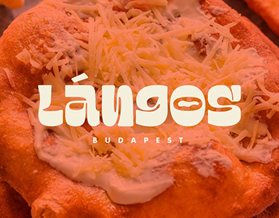 Lángos - Logo Design (Budapest Traditional Food)