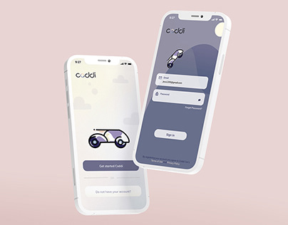 Coodi Rental Car I UX UI App