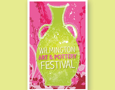 Wilmington Art & Pottery Festival Poster Design