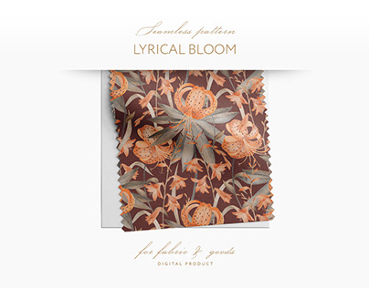 LYRICAL BLOOM | Pattern design