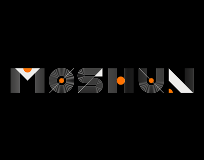 Moshun - Animated Typeface