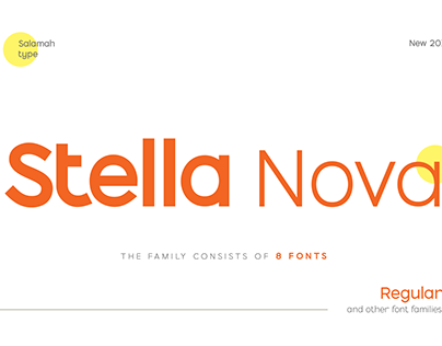 Stella Nova Sans Family
